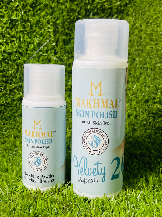 Makhmal Skin Polish | Bleaching Powder | Lotion | Glowing Booster Pack
